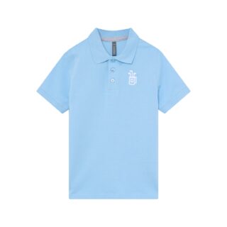 Polo de piqué (celeste)