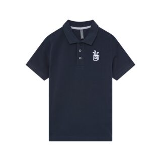 Polo de piqué (navy)